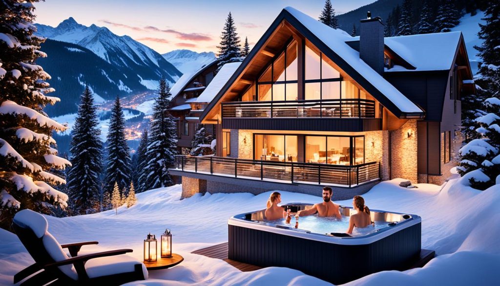 luxury ski chalets